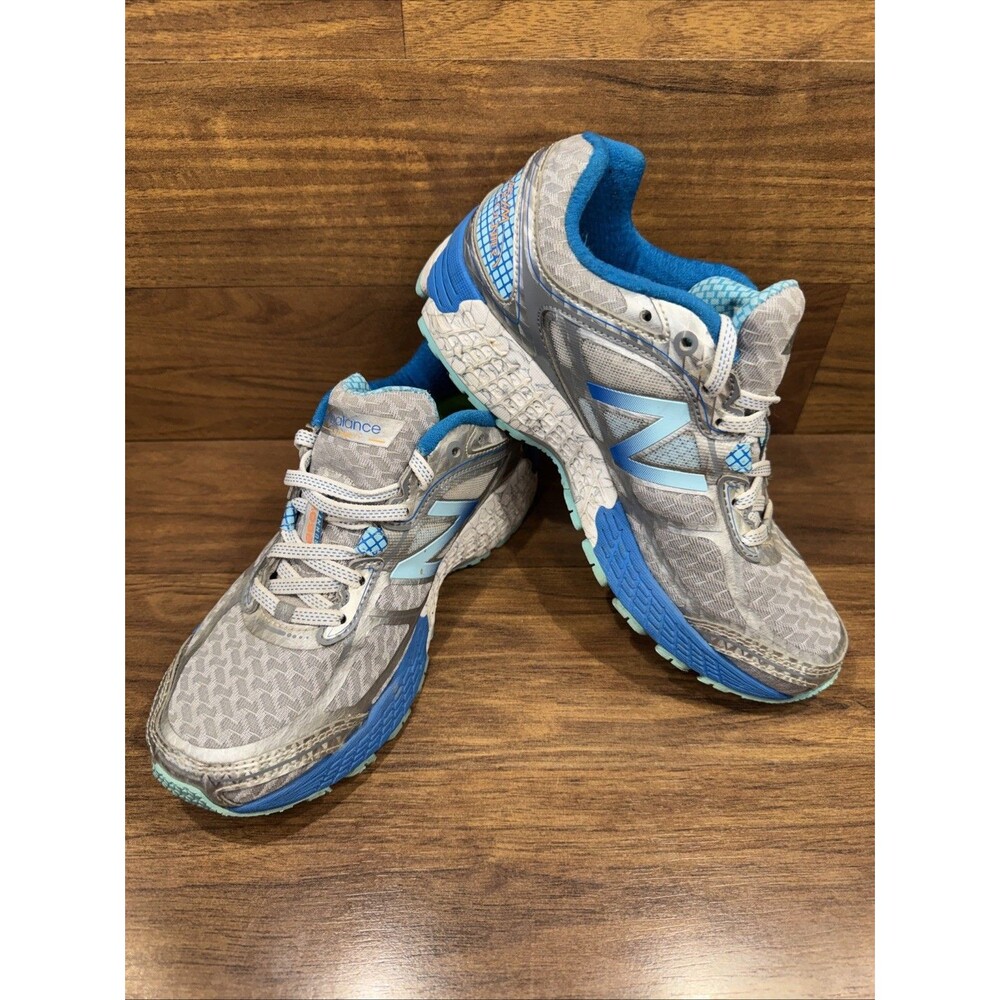 New Balance Women’s 860v5 Running Shoes 6.5 Gray/Blue/Silver